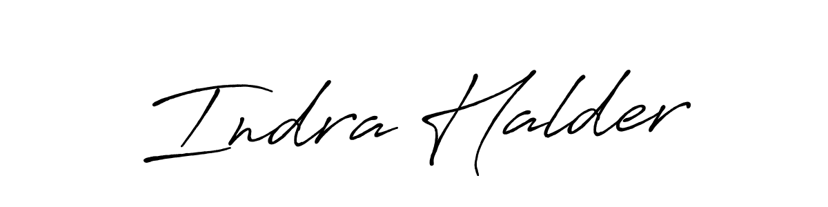 if you are searching for the best signature style for your name Indra Halder. so please give up your signature search. here we have designed multiple signature styles  using Antro_Vectra_Bolder. Indra Halder signature style 7 images and pictures png