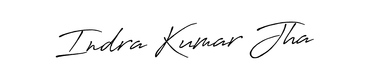 Make a short Indra Kumar Jha signature style. Manage your documents anywhere anytime using Antro_Vectra_Bolder. Create and add eSignatures, submit forms, share and send files easily. Indra Kumar Jha signature style 7 images and pictures png