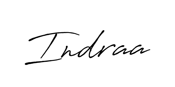 Also we have Indraa name is the best signature style. Create professional handwritten signature collection using Antro_Vectra_Bolder autograph style. Indraa signature style 7 images and pictures png