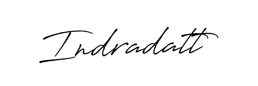 Once you've used our free online signature maker to create your best signature Antro_Vectra_Bolder style, it's time to enjoy all of the benefits that Indradatt name signing documents. Indradatt signature style 7 images and pictures png