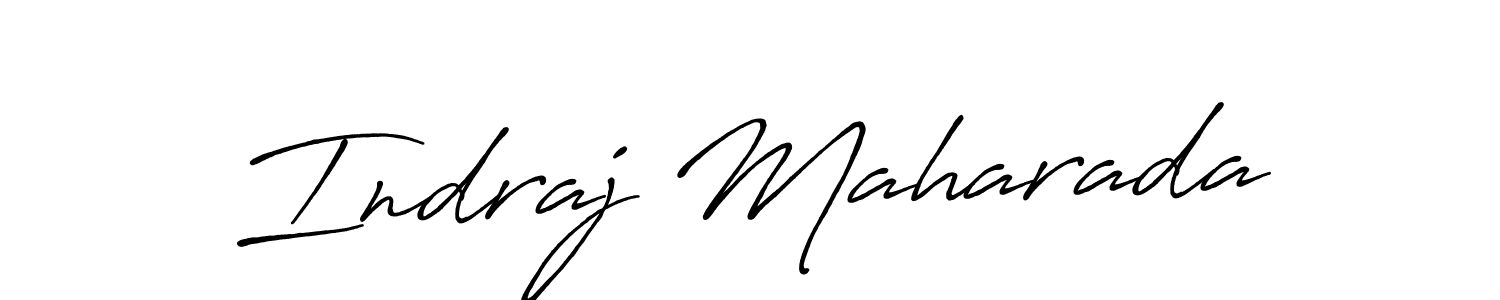 The best way (Antro_Vectra_Bolder) to make a short signature is to pick only two or three words in your name. The name Indraj Maharada include a total of six letters. For converting this name. Indraj Maharada signature style 7 images and pictures png