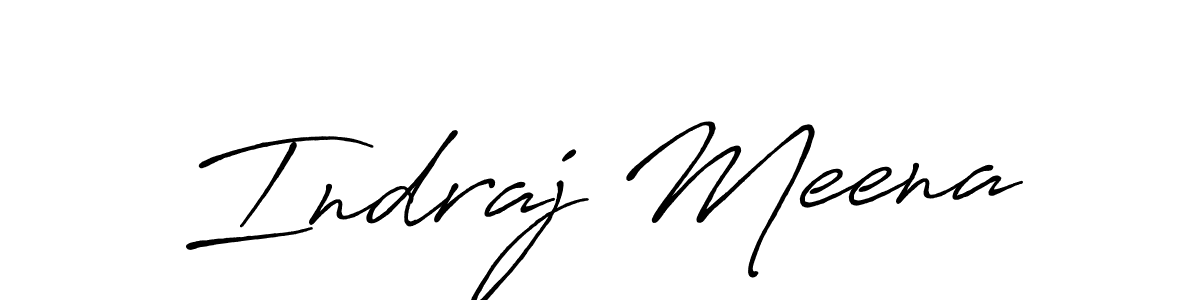 Once you've used our free online signature maker to create your best signature Antro_Vectra_Bolder style, it's time to enjoy all of the benefits that Indraj Meena name signing documents. Indraj Meena signature style 7 images and pictures png