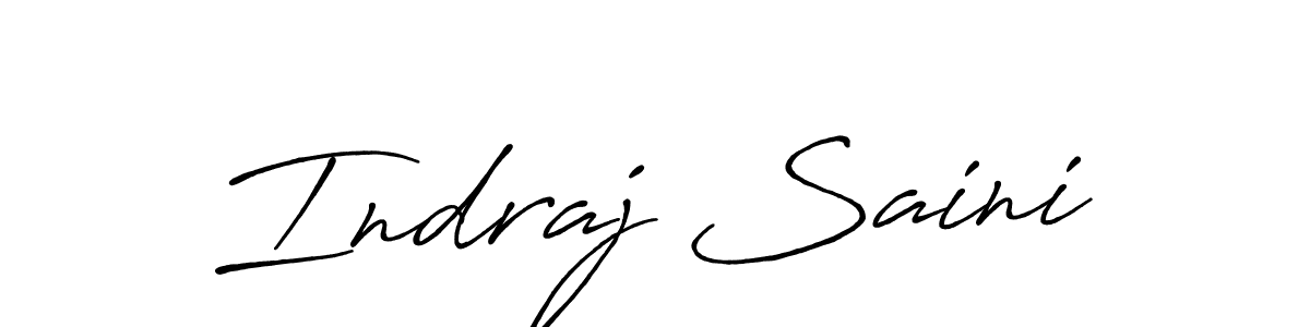 Make a short Indraj Saini signature style. Manage your documents anywhere anytime using Antro_Vectra_Bolder. Create and add eSignatures, submit forms, share and send files easily. Indraj Saini signature style 7 images and pictures png