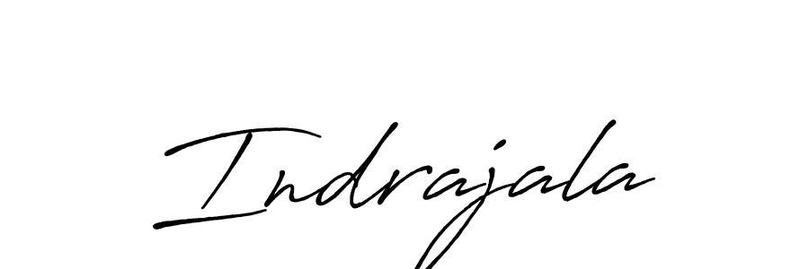 Once you've used our free online signature maker to create your best signature Antro_Vectra_Bolder style, it's time to enjoy all of the benefits that Indrajala name signing documents. Indrajala signature style 7 images and pictures png