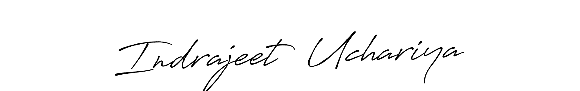 You can use this online signature creator to create a handwritten signature for the name Indrajeet  Uchariya. This is the best online autograph maker. Indrajeet  Uchariya signature style 7 images and pictures png