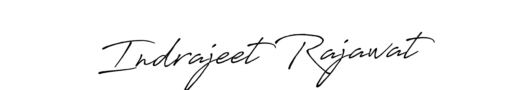 Indrajeet Rajawat stylish signature style. Best Handwritten Sign (Antro_Vectra_Bolder) for my name. Handwritten Signature Collection Ideas for my name Indrajeet Rajawat. Indrajeet Rajawat signature style 7 images and pictures png