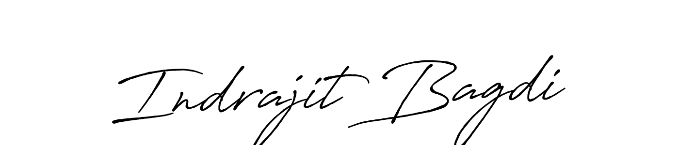 Also we have Indrajit Bagdi name is the best signature style. Create professional handwritten signature collection using Antro_Vectra_Bolder autograph style. Indrajit Bagdi signature style 7 images and pictures png