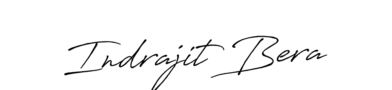 You should practise on your own different ways (Antro_Vectra_Bolder) to write your name (Indrajit Bera) in signature. don't let someone else do it for you. Indrajit Bera signature style 7 images and pictures png