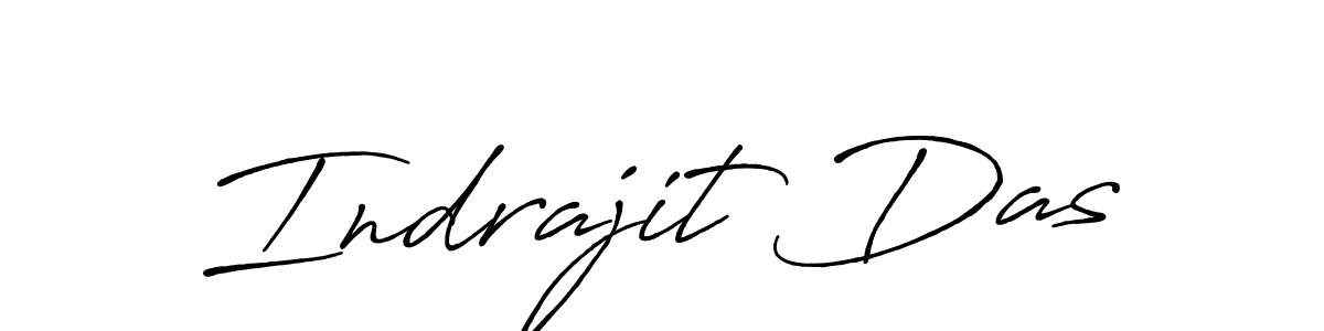 How to make Indrajit Das signature? Antro_Vectra_Bolder is a professional autograph style. Create handwritten signature for Indrajit Das name. Indrajit Das signature style 7 images and pictures png