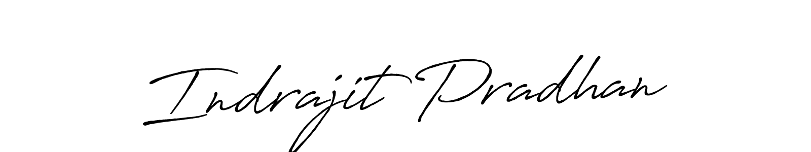 Also You can easily find your signature by using the search form. We will create Indrajit Pradhan name handwritten signature images for you free of cost using Antro_Vectra_Bolder sign style. Indrajit Pradhan signature style 7 images and pictures png