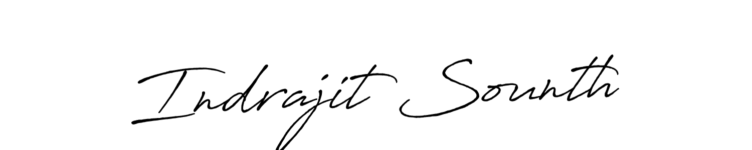 Use a signature maker to create a handwritten signature online. With this signature software, you can design (Antro_Vectra_Bolder) your own signature for name Indrajit Sounth. Indrajit Sounth signature style 7 images and pictures png
