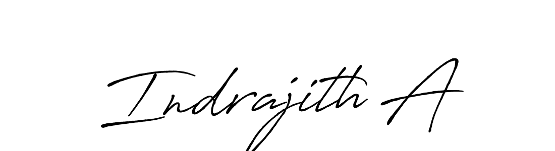 Antro_Vectra_Bolder is a professional signature style that is perfect for those who want to add a touch of class to their signature. It is also a great choice for those who want to make their signature more unique. Get Indrajith A name to fancy signature for free. Indrajith A signature style 7 images and pictures png