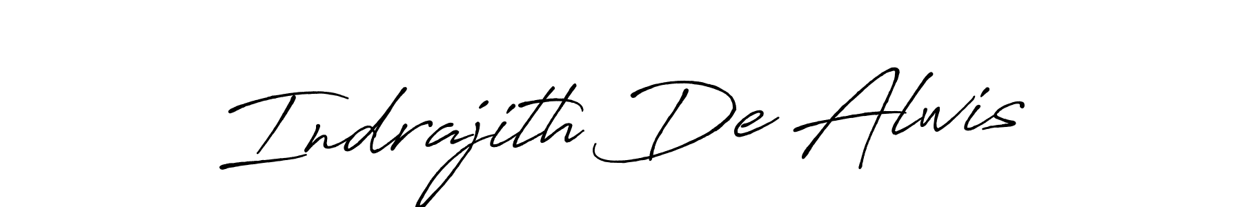 Use a signature maker to create a handwritten signature online. With this signature software, you can design (Antro_Vectra_Bolder) your own signature for name Indrajith De Alwis. Indrajith De Alwis signature style 7 images and pictures png