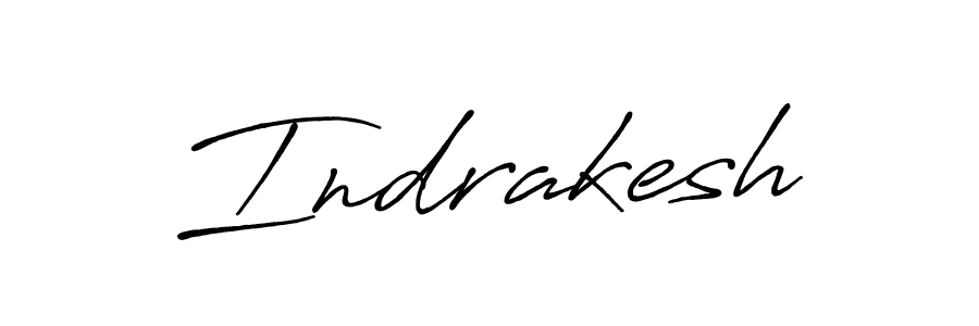 Design your own signature with our free online signature maker. With this signature software, you can create a handwritten (Antro_Vectra_Bolder) signature for name Indrakesh. Indrakesh signature style 7 images and pictures png