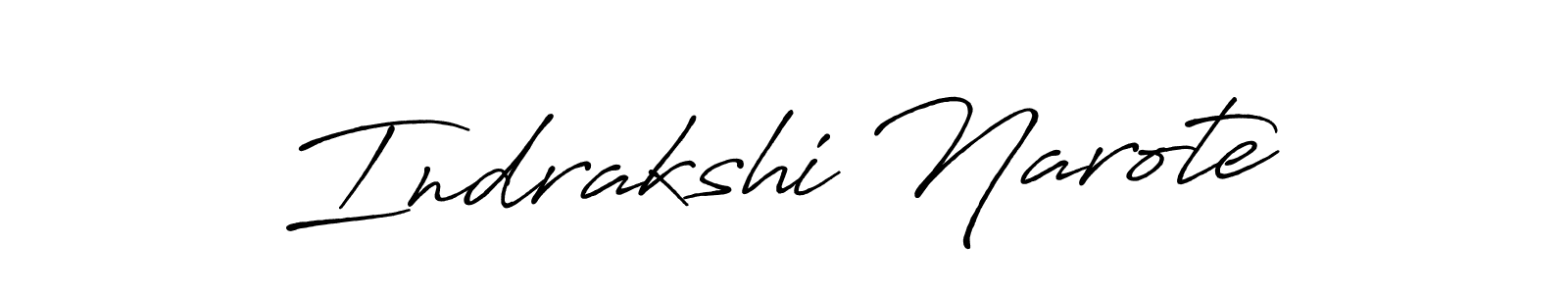 The best way (Antro_Vectra_Bolder) to make a short signature is to pick only two or three words in your name. The name Indrakshi Narote include a total of six letters. For converting this name. Indrakshi Narote signature style 7 images and pictures png