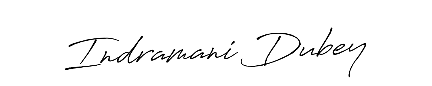 Once you've used our free online signature maker to create your best signature Antro_Vectra_Bolder style, it's time to enjoy all of the benefits that Indramani Dubey name signing documents. Indramani Dubey signature style 7 images and pictures png