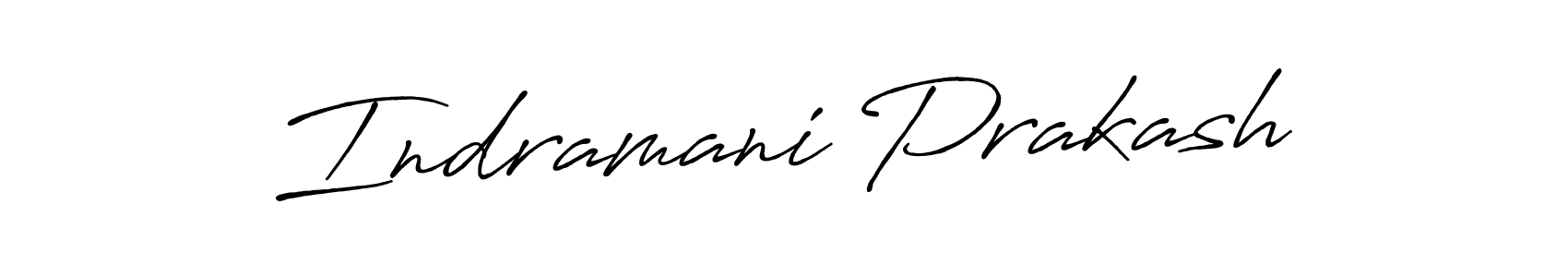 How to make Indramani Prakash signature? Antro_Vectra_Bolder is a professional autograph style. Create handwritten signature for Indramani Prakash name. Indramani Prakash signature style 7 images and pictures png