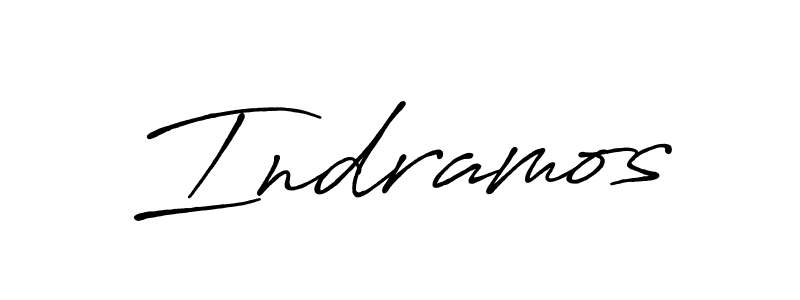 Make a beautiful signature design for name Indramos. With this signature (Antro_Vectra_Bolder) style, you can create a handwritten signature for free. Indramos signature style 7 images and pictures png