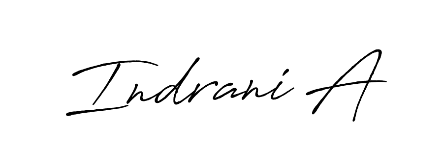 Best and Professional Signature Style for Indrani A. Antro_Vectra_Bolder Best Signature Style Collection. Indrani A signature style 7 images and pictures png