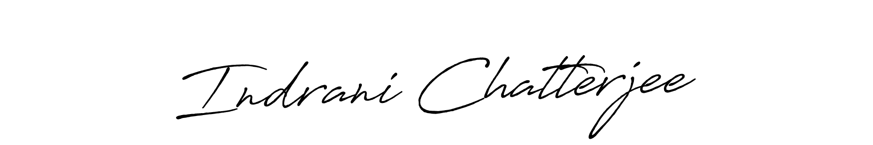 if you are searching for the best signature style for your name Indrani Chatterjee. so please give up your signature search. here we have designed multiple signature styles  using Antro_Vectra_Bolder. Indrani Chatterjee signature style 7 images and pictures png