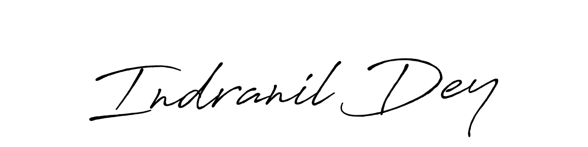 It looks lik you need a new signature style for name Indranil Dey. Design unique handwritten (Antro_Vectra_Bolder) signature with our free signature maker in just a few clicks. Indranil Dey signature style 7 images and pictures png