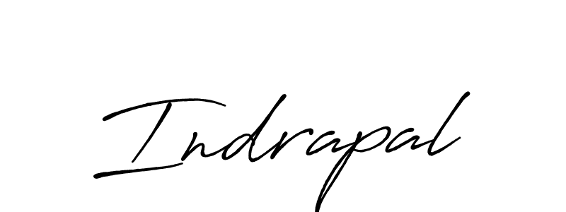 Design your own signature with our free online signature maker. With this signature software, you can create a handwritten (Antro_Vectra_Bolder) signature for name Indrapal. Indrapal signature style 7 images and pictures png