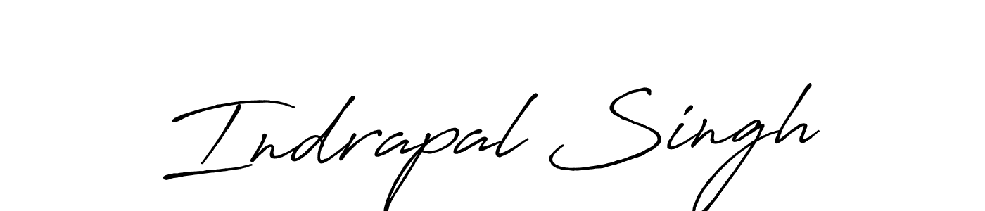 Also You can easily find your signature by using the search form. We will create Indrapal Singh name handwritten signature images for you free of cost using Antro_Vectra_Bolder sign style. Indrapal Singh signature style 7 images and pictures png