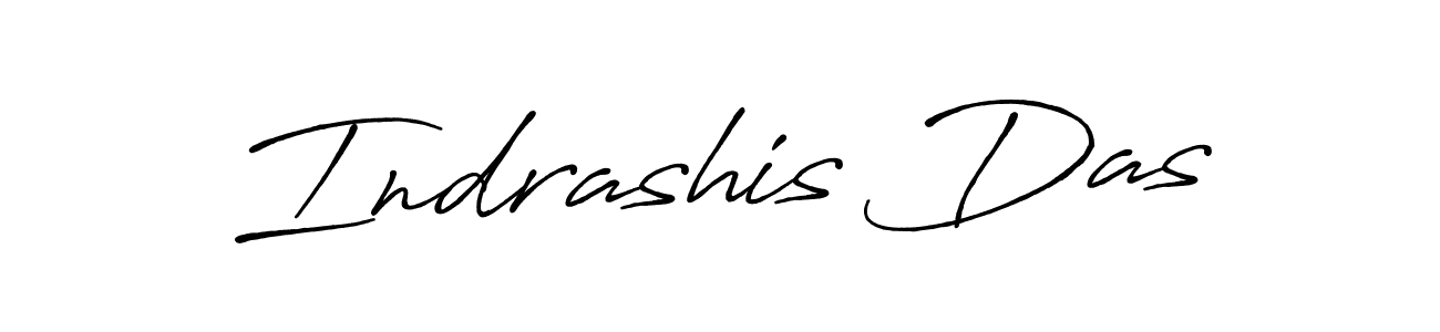How to make Indrashis Das signature? Antro_Vectra_Bolder is a professional autograph style. Create handwritten signature for Indrashis Das name. Indrashis Das signature style 7 images and pictures png