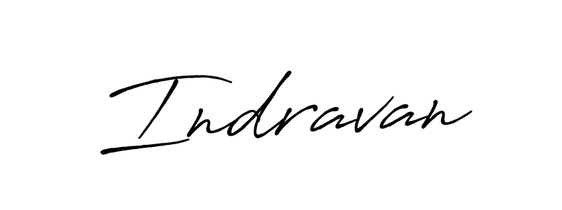 Indravan stylish signature style. Best Handwritten Sign (Antro_Vectra_Bolder) for my name. Handwritten Signature Collection Ideas for my name Indravan. Indravan signature style 7 images and pictures png