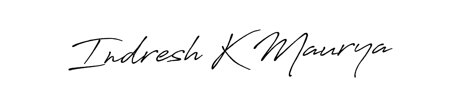 if you are searching for the best signature style for your name Indresh K Maurya. so please give up your signature search. here we have designed multiple signature styles  using Antro_Vectra_Bolder. Indresh K Maurya signature style 7 images and pictures png