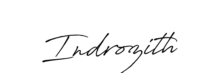 Make a beautiful signature design for name Indrozith. Use this online signature maker to create a handwritten signature for free. Indrozith signature style 7 images and pictures png
