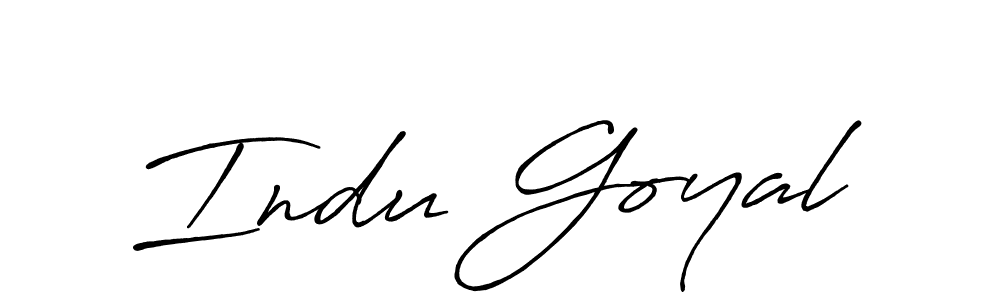 How to Draw Indu Goyal signature style? Antro_Vectra_Bolder is a latest design signature styles for name Indu Goyal. Indu Goyal signature style 7 images and pictures png