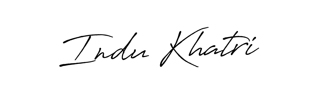 Similarly Antro_Vectra_Bolder is the best handwritten signature design. Signature creator online .You can use it as an online autograph creator for name Indu Khatri. Indu Khatri signature style 7 images and pictures png