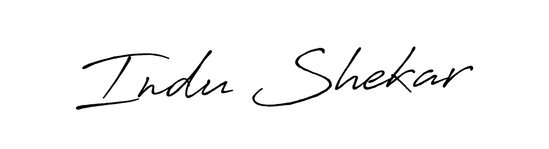 if you are searching for the best signature style for your name Indu Shekar. so please give up your signature search. here we have designed multiple signature styles  using Antro_Vectra_Bolder. Indu Shekar signature style 7 images and pictures png