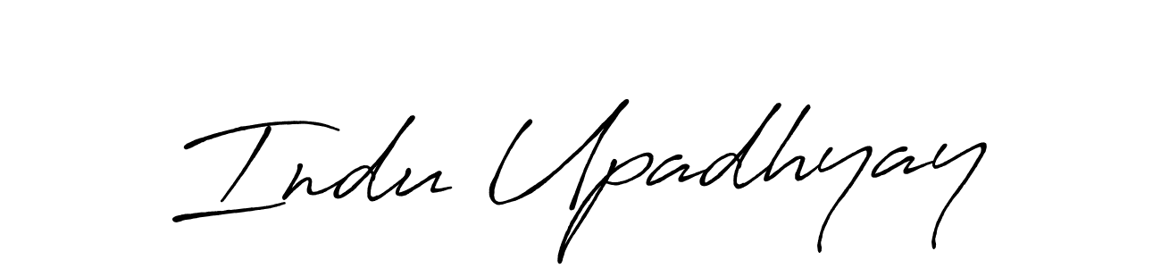 This is the best signature style for the Indu Upadhyay name. Also you like these signature font (Antro_Vectra_Bolder). Mix name signature. Indu Upadhyay signature style 7 images and pictures png