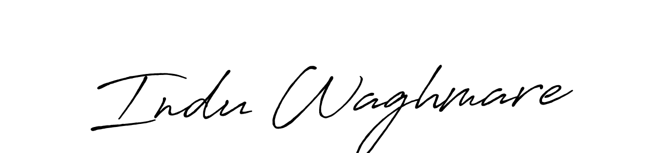 Here are the top 10 professional signature styles for the name Indu Waghmare. These are the best autograph styles you can use for your name. Indu Waghmare signature style 7 images and pictures png