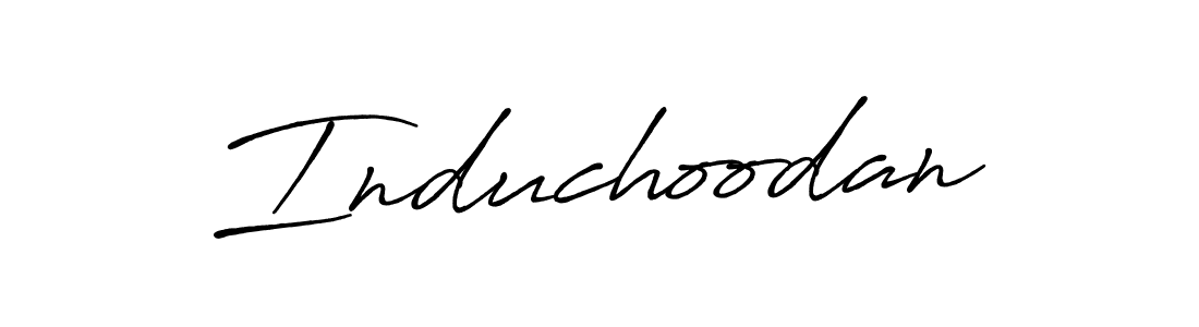 if you are searching for the best signature style for your name Induchoodan. so please give up your signature search. here we have designed multiple signature styles  using Antro_Vectra_Bolder. Induchoodan signature style 7 images and pictures png