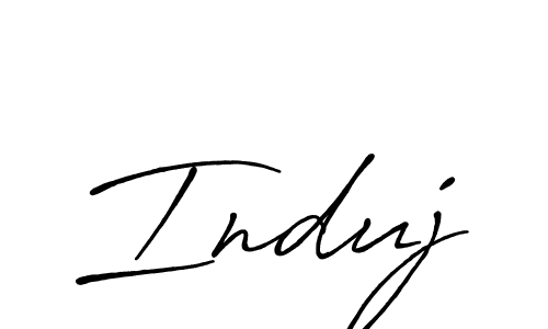 The best way (Antro_Vectra_Bolder) to make a short signature is to pick only two or three words in your name. The name Induj include a total of six letters. For converting this name. Induj signature style 7 images and pictures png