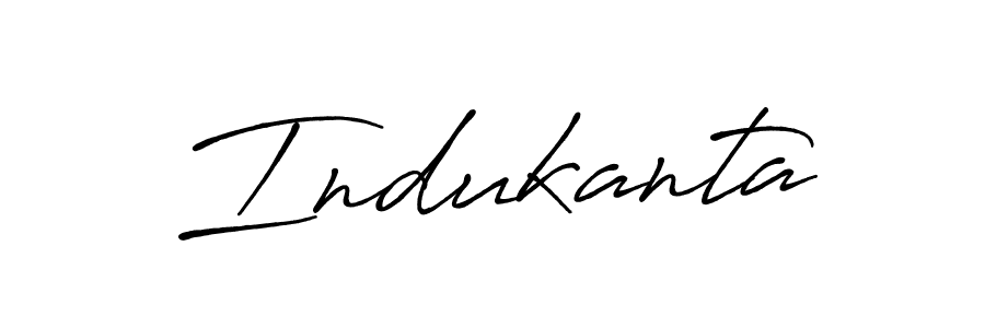 How to make Indukanta name signature. Use Antro_Vectra_Bolder style for creating short signs online. This is the latest handwritten sign. Indukanta signature style 7 images and pictures png