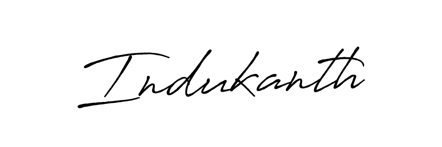 Also we have Indukanth name is the best signature style. Create professional handwritten signature collection using Antro_Vectra_Bolder autograph style. Indukanth signature style 7 images and pictures png