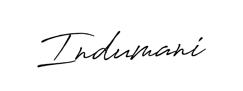 if you are searching for the best signature style for your name Indumani. so please give up your signature search. here we have designed multiple signature styles  using Antro_Vectra_Bolder. Indumani signature style 7 images and pictures png