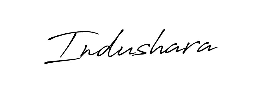 Similarly Antro_Vectra_Bolder is the best handwritten signature design. Signature creator online .You can use it as an online autograph creator for name Indushara. Indushara signature style 7 images and pictures png