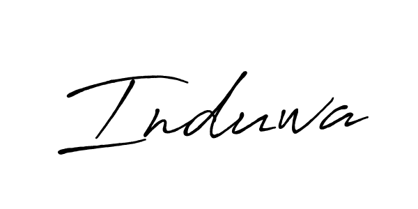 Also You can easily find your signature by using the search form. We will create Induwa name handwritten signature images for you free of cost using Antro_Vectra_Bolder sign style. Induwa signature style 7 images and pictures png