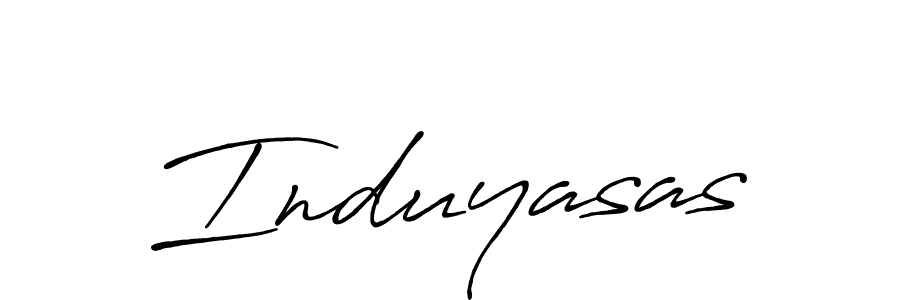 Induyasas stylish signature style. Best Handwritten Sign (Antro_Vectra_Bolder) for my name. Handwritten Signature Collection Ideas for my name Induyasas. Induyasas signature style 7 images and pictures png