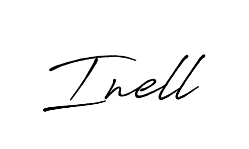 Once you've used our free online signature maker to create your best signature Antro_Vectra_Bolder style, it's time to enjoy all of the benefits that Inell name signing documents. Inell signature style 7 images and pictures png