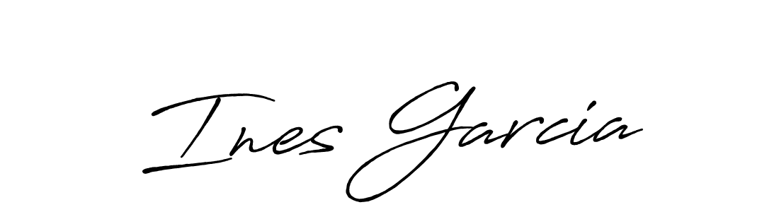 The best way (Antro_Vectra_Bolder) to make a short signature is to pick only two or three words in your name. The name Ines Garcia include a total of six letters. For converting this name. Ines Garcia signature style 7 images and pictures png
