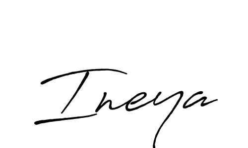 The best way (Antro_Vectra_Bolder) to make a short signature is to pick only two or three words in your name. The name Ineya include a total of six letters. For converting this name. Ineya signature style 7 images and pictures png