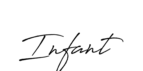 How to make Infant signature? Antro_Vectra_Bolder is a professional autograph style. Create handwritten signature for Infant name. Infant signature style 7 images and pictures png