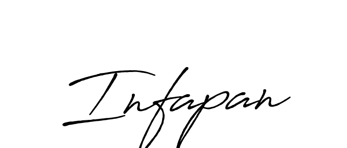 Design your own signature with our free online signature maker. With this signature software, you can create a handwritten (Antro_Vectra_Bolder) signature for name Infapan. Infapan signature style 7 images and pictures png