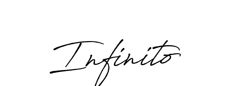 Similarly Antro_Vectra_Bolder is the best handwritten signature design. Signature creator online .You can use it as an online autograph creator for name Infinito. Infinito signature style 7 images and pictures png